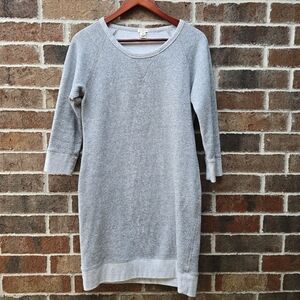 J. Crew Light Gray Sweater Dress